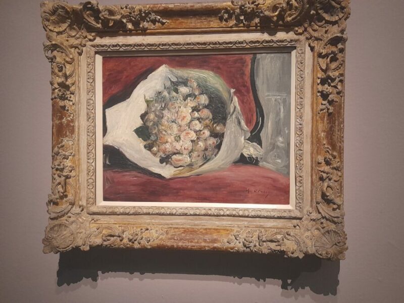 Bouquet dans une loge_Renoir_Palazzo Reale