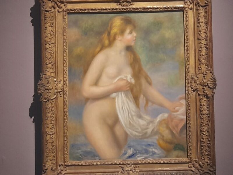 Baiigneuse cheveux longs_Renoir_Palazzo Reale