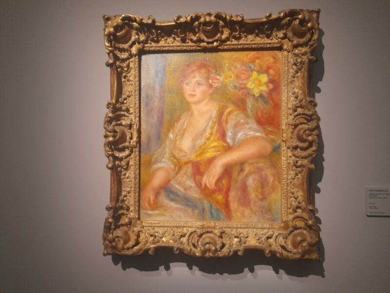 Blonde à la rose_Renoir_Palazzo Reale
